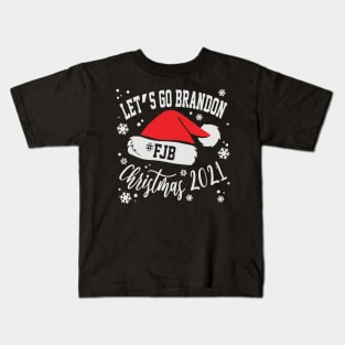 let's go brandom christmas 2021 Kids T-Shirt